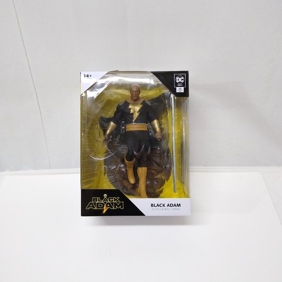 BLACK ADAM DC DIRECT McFarlane Toys DC Movie Statues 12” / 30cm Jim Lee NEW 2022 - Picture 1 of 12